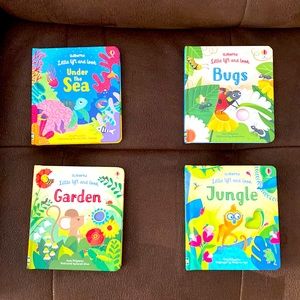 Usborne Little Lift and Look books- set of 4